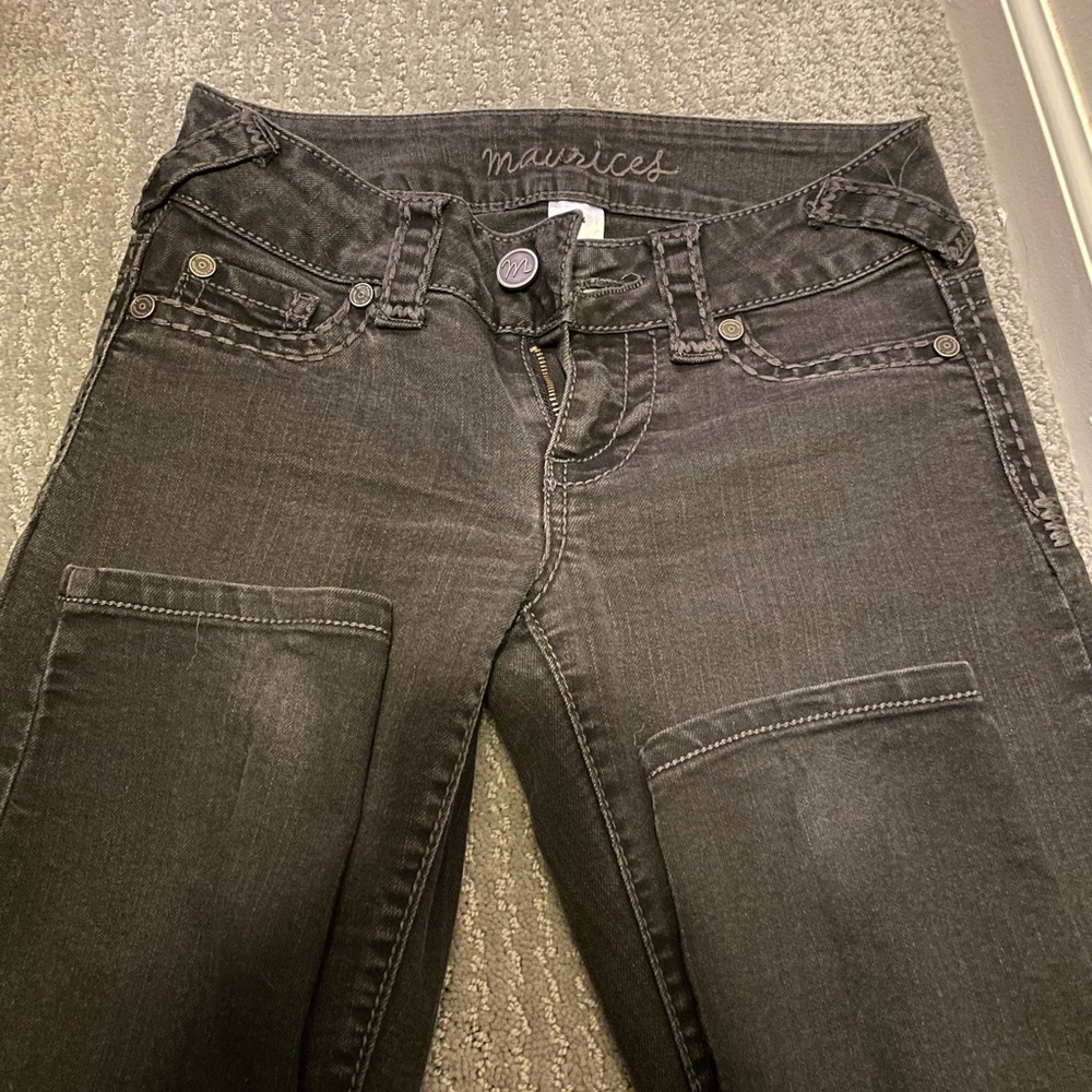 Black skinny jeans
